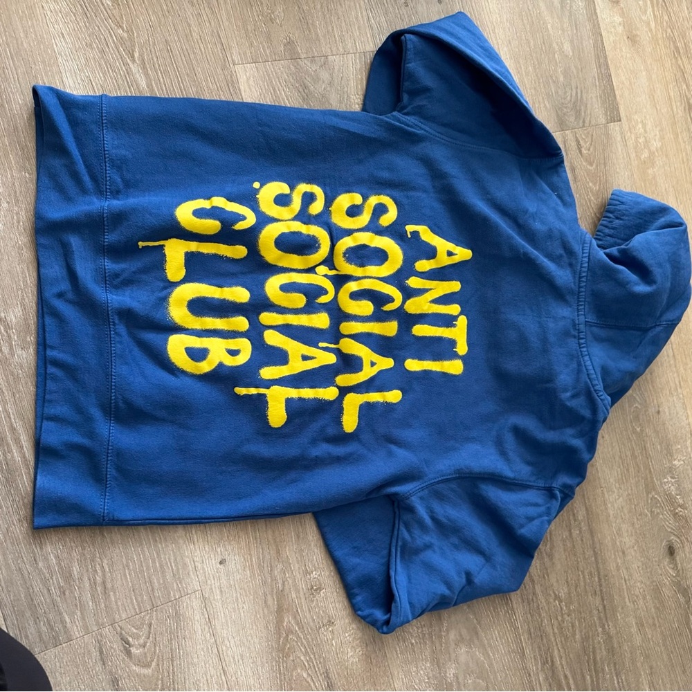 ASSC Blue Hoodie SIZE S